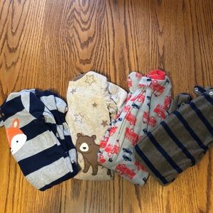 Boys fleece pajamas